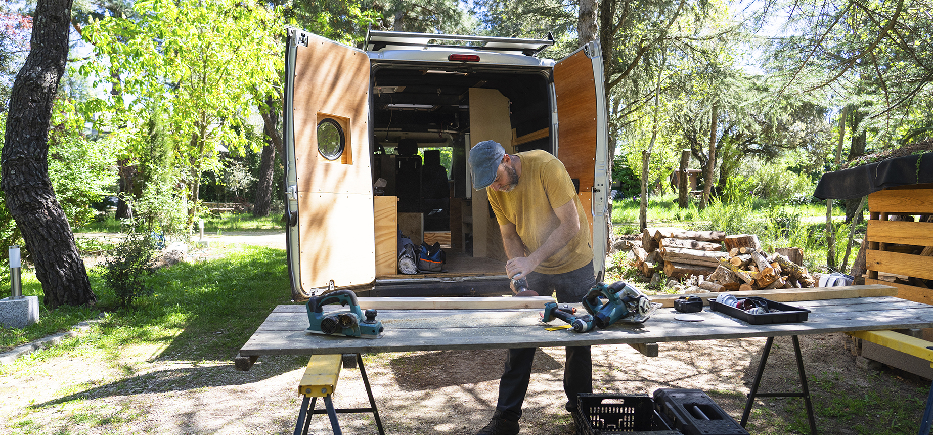 Banner do projeto Preparados pra Tudo da Associação Verde Esperança, com chamada para soluções tecnológicas acessíveis de autonomia em água, energia e alimentação em comunidades rurais.